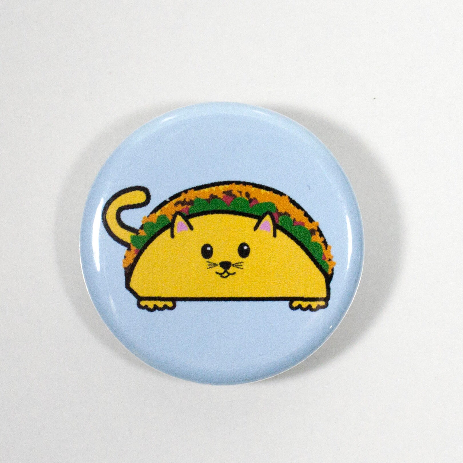 Taco Cat Anstecker Taco Cat Anstecker von HollyKWhitney