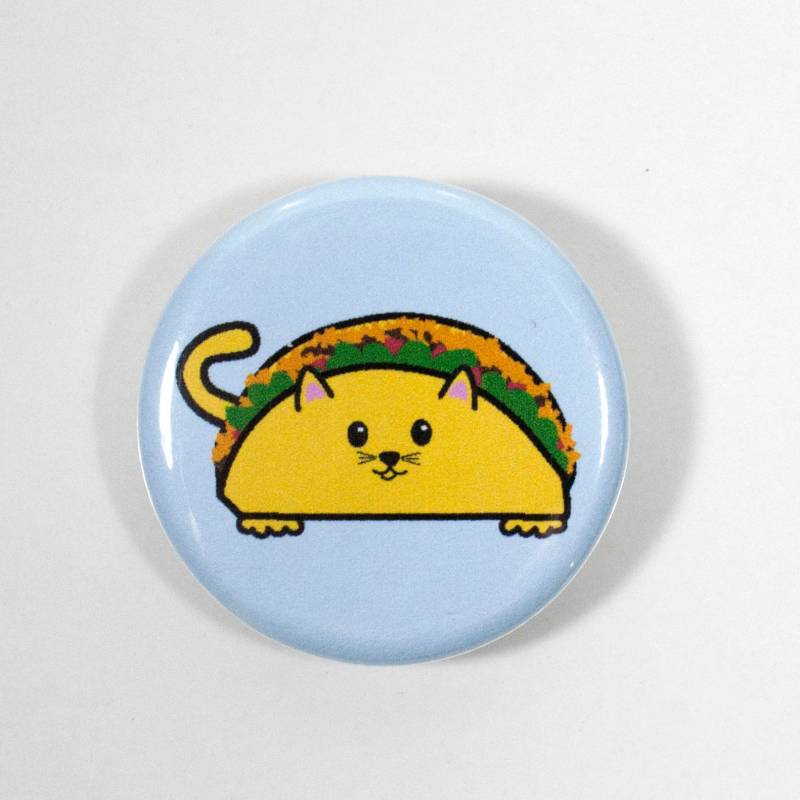 Taco Cat Anstecker Taco Cat Anstecker von HollyKWhitney