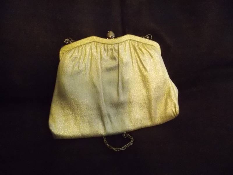 Harry Levine "Gold Lame" Abendtasche Harry Levine "Gold Lame" Abendtasche von HollyandMeVintage