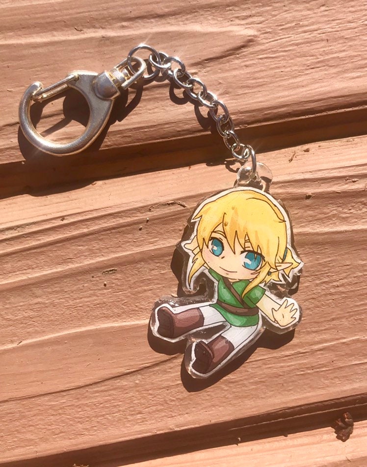Botw Link Keychain Botw Link Keychain von HollyhawkStudios