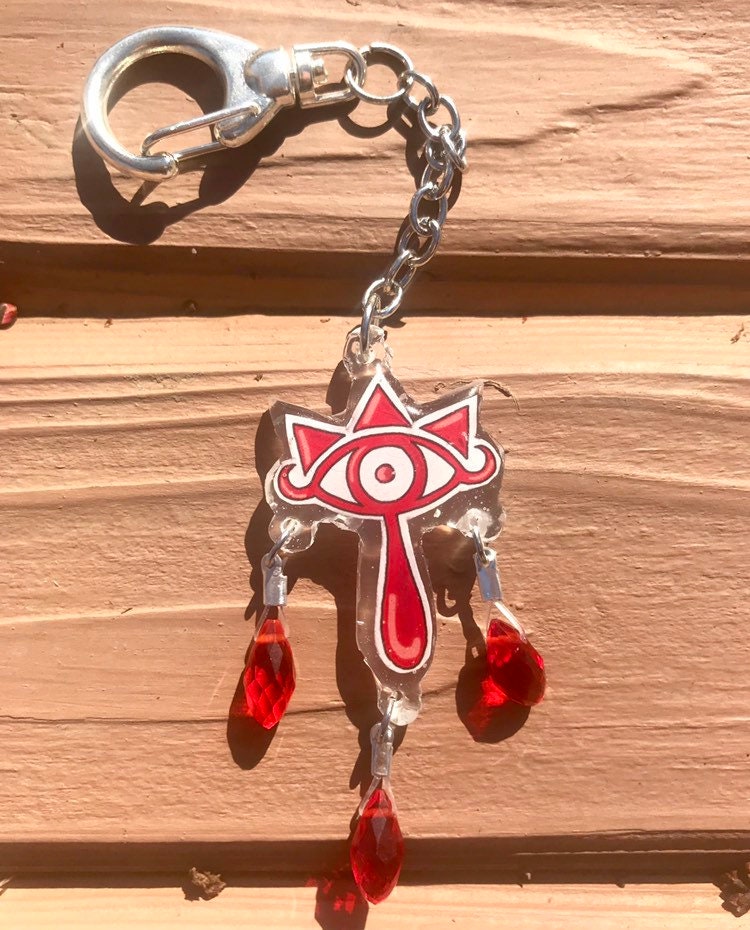 Loz Sheikah Eye Keychain Loz Sheikah Eye Keychain von HollyhawkStudios