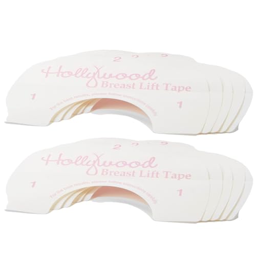 Hollywood Fashion Secrets Breast Lift Tape, Weiß, 2 Packungen von Hollywood Fashion Secrets