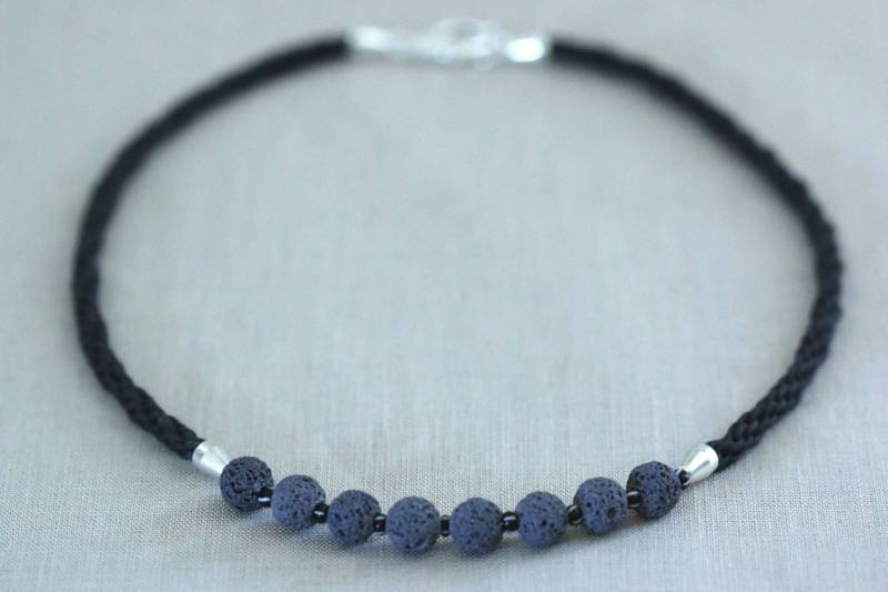 Vulkan Rock Kumihimo Braded Halskette Hollywood Guy Original ® Hand Made in Usa von HollywoodGuy