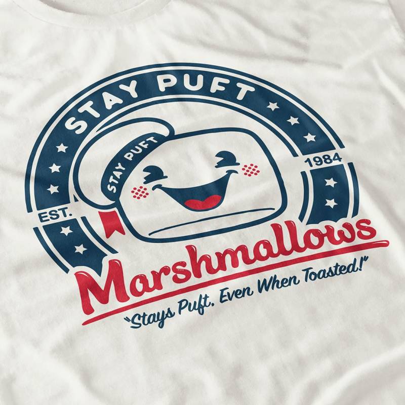 Bleib Puft Marshmallow Mann Shirt 80Er Film T-Shirt Bleib Puft Marshmallow Mann Shirt 80Er Film T-Shirt von Blockbustees
