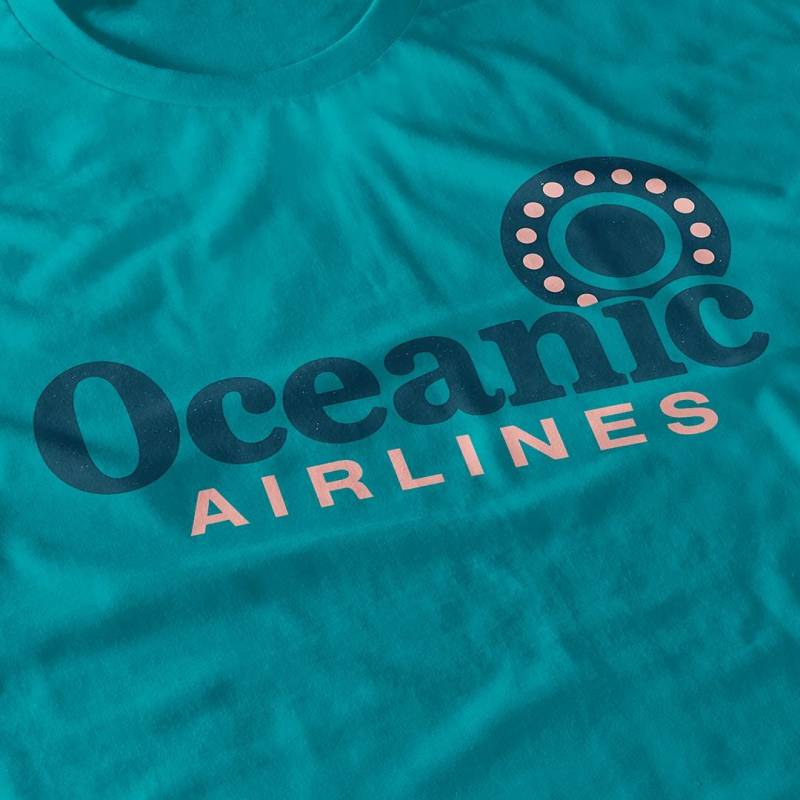 Oceanic Fluglinien T-Shirt Vintage Style T-Shirt Oceanic Fluglinien T-Shirt Vintage Style T-Shirt von Blockbustees