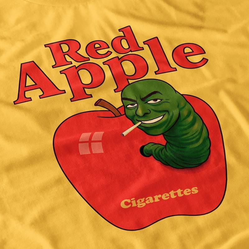 Roter Apfel Zigaretten T-Shirt Quentin Tarantino Film T-Shirt Roter Apfel Zigaretten T-Shirt Quentin Tarantino Film T-Shirt von Blockbustees