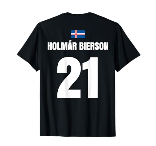 Holmár Bierson Island Sauf Trikot Herren Partyurlaub T-Shirt von Holmár Bierson Island Sauf Trikot Partyurlaub
