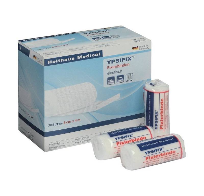 Holthaus Medical Haarband YPSIFIX® Fixierbinde PA/CO, 6 cm x 4 m, Klinikpackung à 20 - von Holthaus Medical