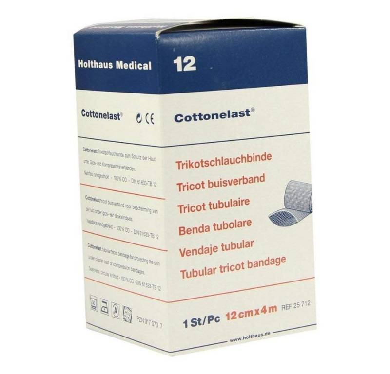 Holthaus Medical Wundpflaster Cottonelast® Trikotschlauchbinde, 12 cm x 4 m, einzeln in von Holthaus Medical
