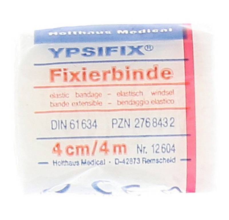 Holthaus Medical Wundpflaster YPSIFIX® Fixierbinde PA/CO, 4 cm x 4 m, Zellglas + Schachtel von Holthaus Medical