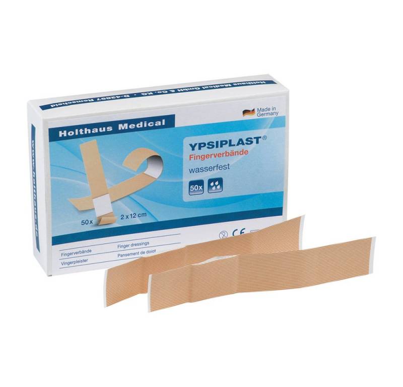 Holthaus Medical Fingerbandage YPSIPLAST® Fingerverband, 2 x 12 cm, 100 Stück wasserabweisend - von Holthaus Medical