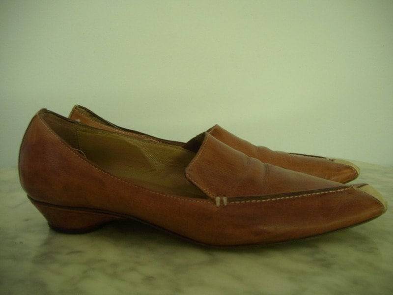 Vintage Damenschuhe Gr. 39 Braun von Holunderhof