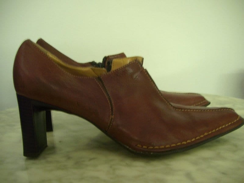 Vintage Hochfront - Pumps Gr. 41 Braun Vintage Hochfront - Pumps Gr. 41 Braun von Holunderhof