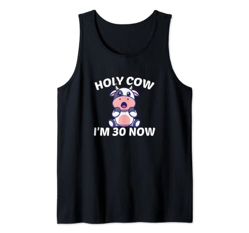 Holy Cow I'm Thirty – Lustiges Mädchen im mittleren Alter von 30. Party Tank Top Holy Cow I'm Thirty – Lustiges Mädchen im mittleren Alter von 30. Party Tank Top von Holy Cow I'm Thirty - Middle Aged Guy Girl 30s