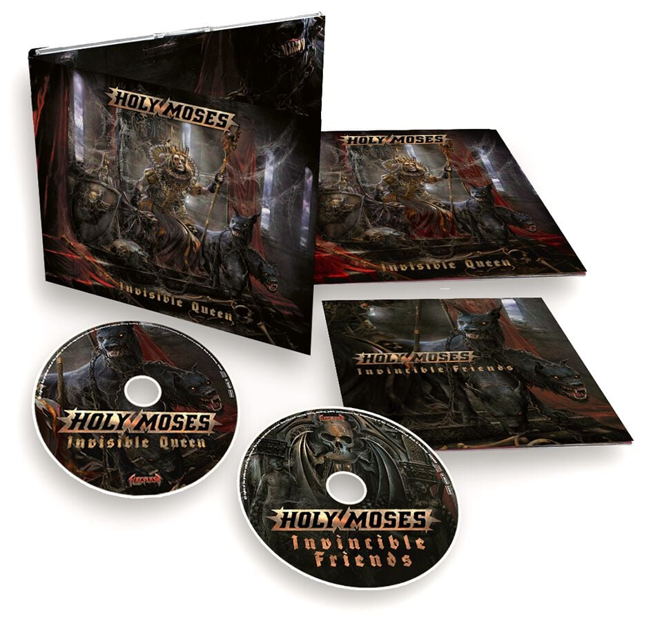 Holy Moses Invisible queen CD multicolor Holy Moses Invisible queen CD multicolor von Holy Moses