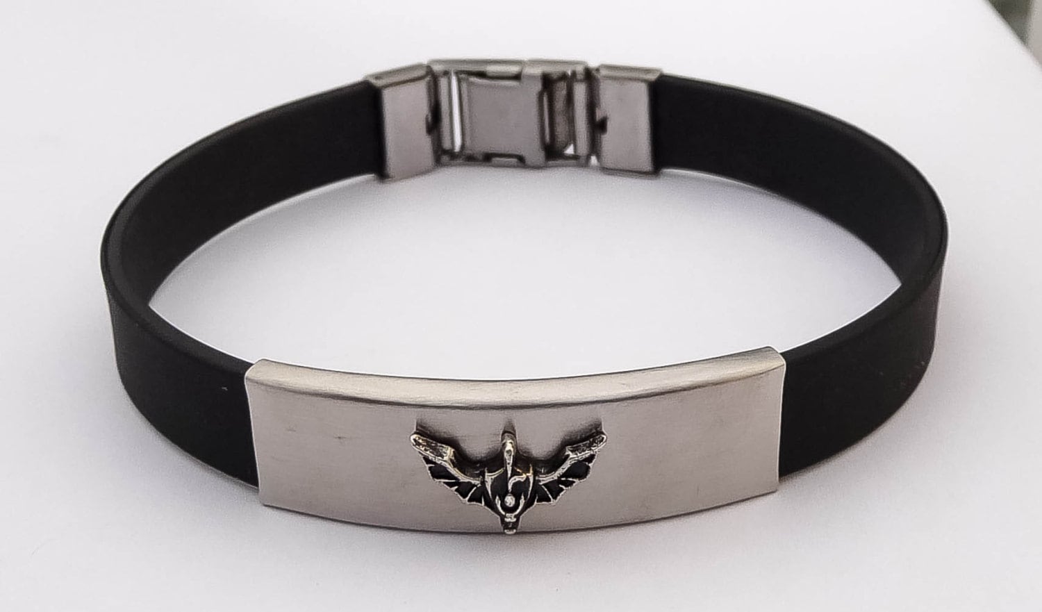 Israel Commando | Beige Symbol Armband Edelstahl Schwarz Israel Commando | Beige Symbol Armband Edelstahl Schwarz von HolyGifts
