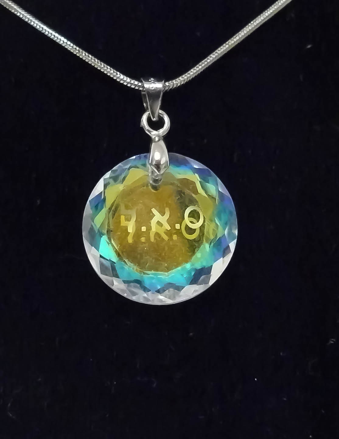 Kabbalah - "Sal ס.א.ל" Gebet Laser Halskette Kabbalah - "Sal ס.א.ל" Gebet Laser Halskette von HolyGifts