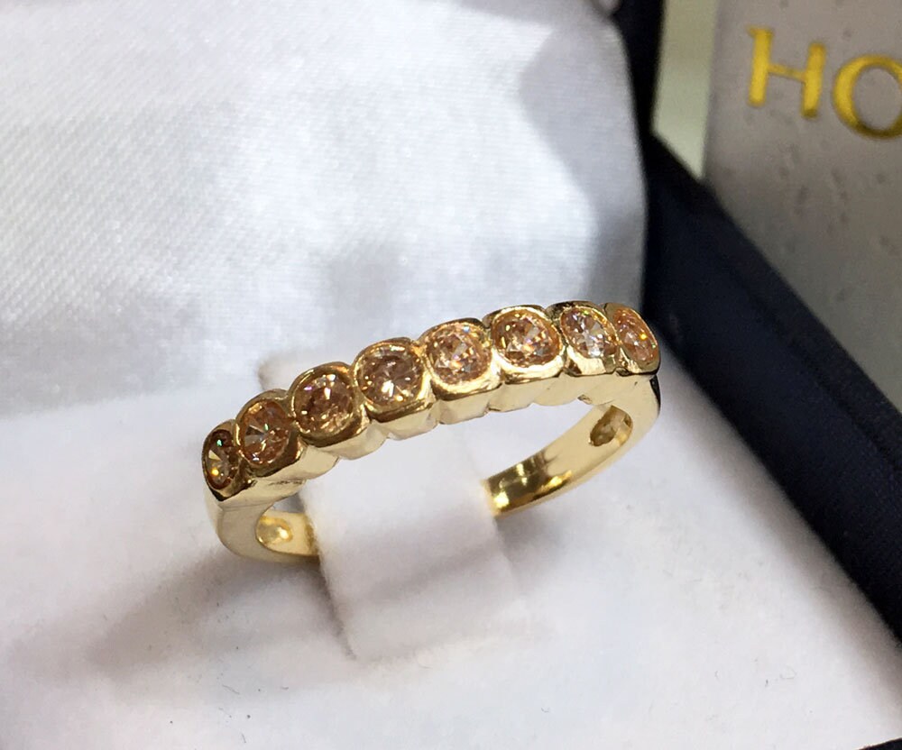 November Geburtsstein Schmuck - Citrin Ring Zierlicher Lünetten Edelstein Band Schlichter Stapel November Geburtsstein Schmuck - Citrin Ring Zierlicher Lünetten Edelstein Band Schlichter Stapel von HolyLandJewelry