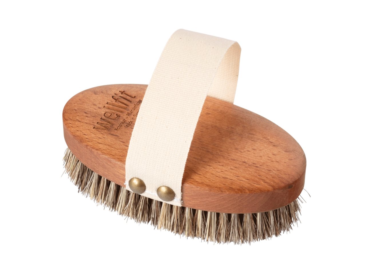 Holz-Leute Massagebürste Wellfit, 1-tlg., Trockenbürste Naturborsten Cellulite Bürste Badebürste Holz Holz-Leute Massagebürste Wellfit, 1-tlg., Trockenbürste Naturborsten Cellulite Bürste Badebürste Holz von Holz-Leute