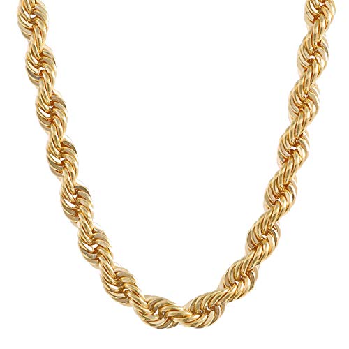Holzenplotz 3,3 mm 50 cm 585-14 Karat Gelbgold Kordelkette massiv Gold hochwertige Halskette 6,4 g von Holzenplotz