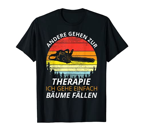 Herren Baumfäller Kettensäge Motorsäge Holzfäller Geschenk T-Shirt Herren Baumfäller Kettensäge Motorsäge Holzfäller Geschenk T-Shirt von Holzfäller Waldarbeiter Holzknecht Geschenkidee