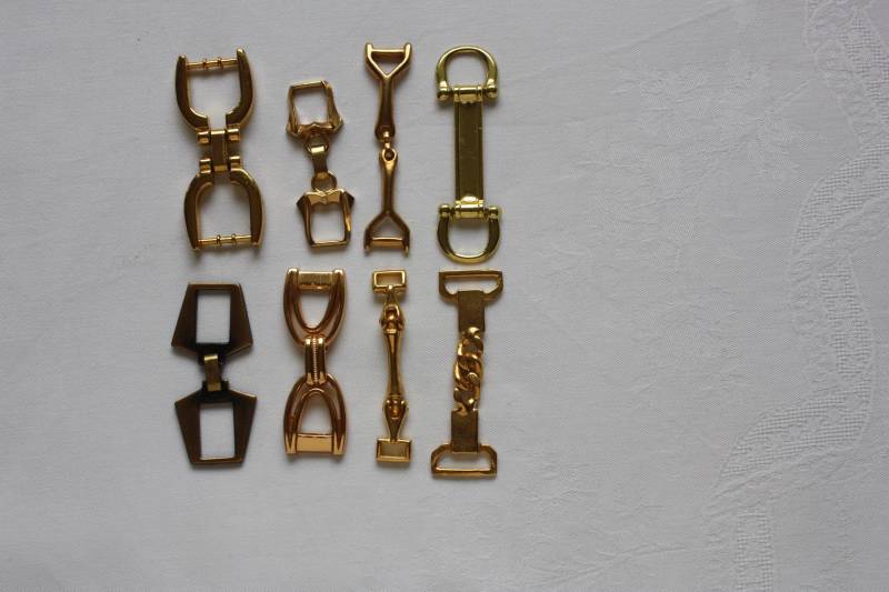 Gürtelschließen-Set Vintage , 8 Schnallen Gürtelschließen-Set Vintage , 8 Schnallen von Holzknopfwelt