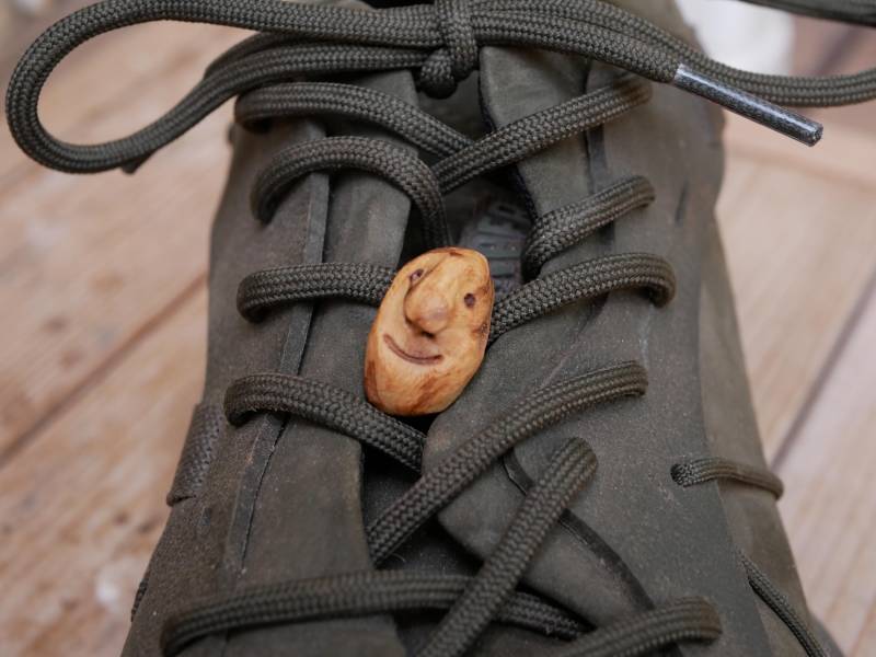 Schuhschmuck, Schuhperle, Wichtel, Baumperle, Baumperlen, Geschenkidee, Geschenk Für Kinder, Frauen von Holzschmiedin