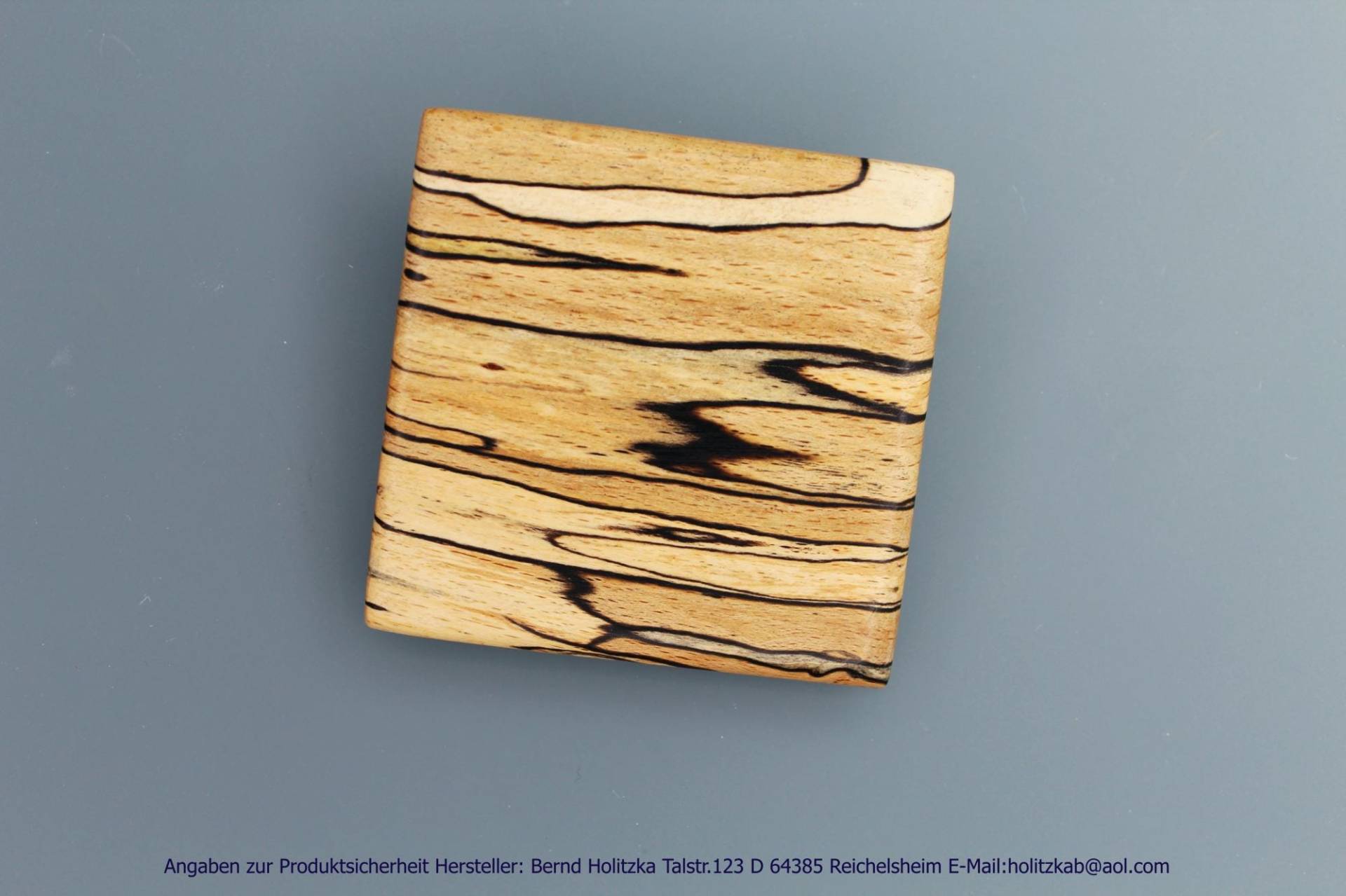 Holzschmuck Brosche Art.nr.0501 von Holzschmuckunikate