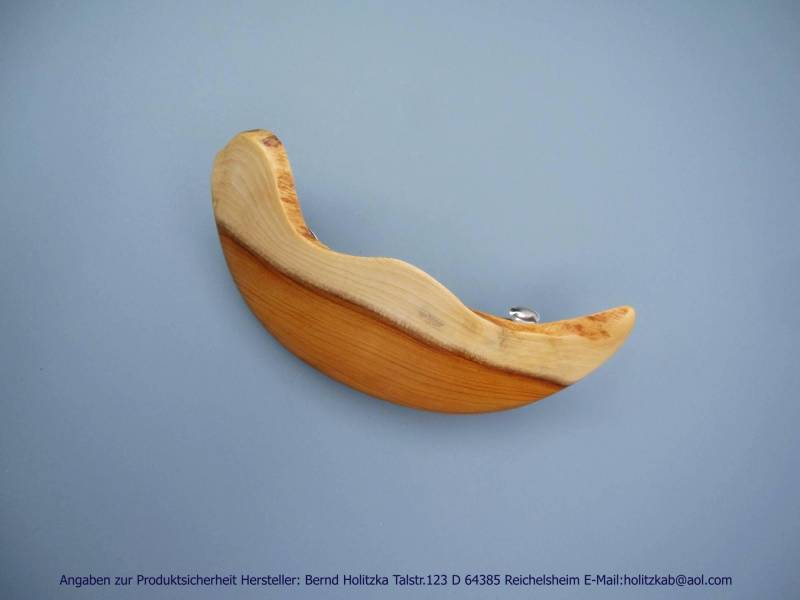 Holzschmuck Haarspange Art.nr.0302 von Holzschmuckunikate