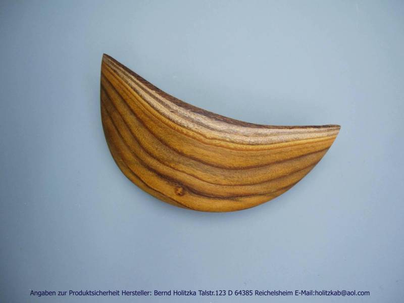 Holzschmuck Haarspange Art.nr.0303 von Holzschmuckunikate
