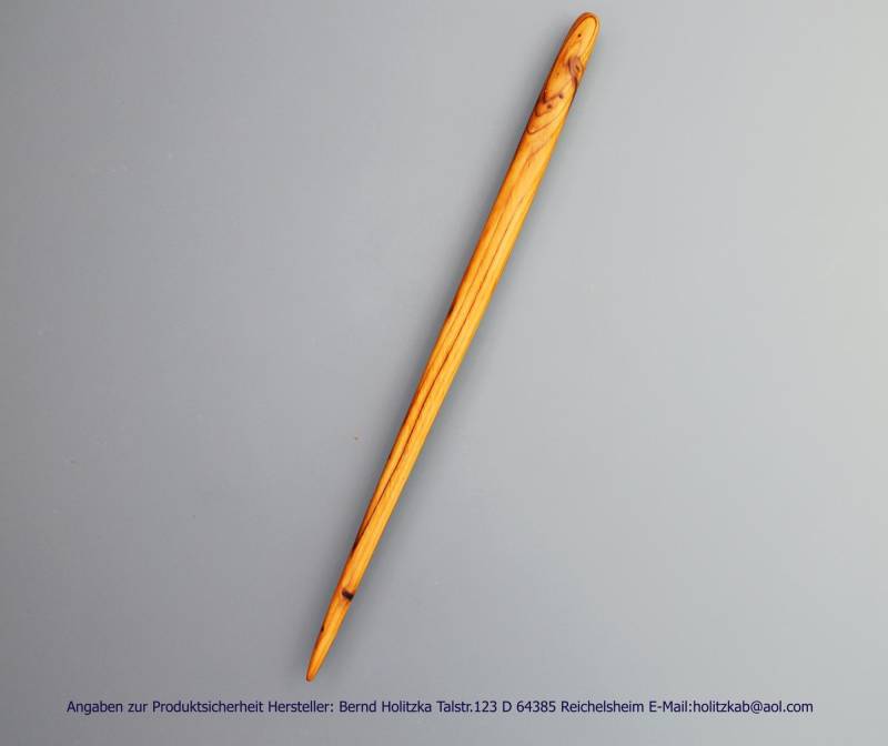 Holzschmuck Haarstab Art.nr.0305 von Holzschmuckunikate