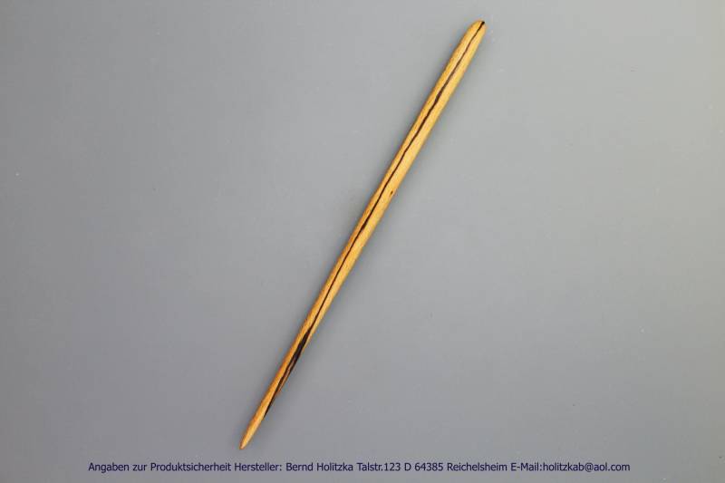 Holzschmuck Haarstab Art.nr.0305 von Holzschmuckunikate