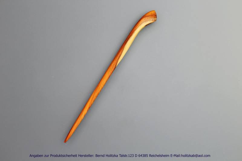 Holzschmuck Haarstab Art.nr.0306 von Holzschmuckunikate