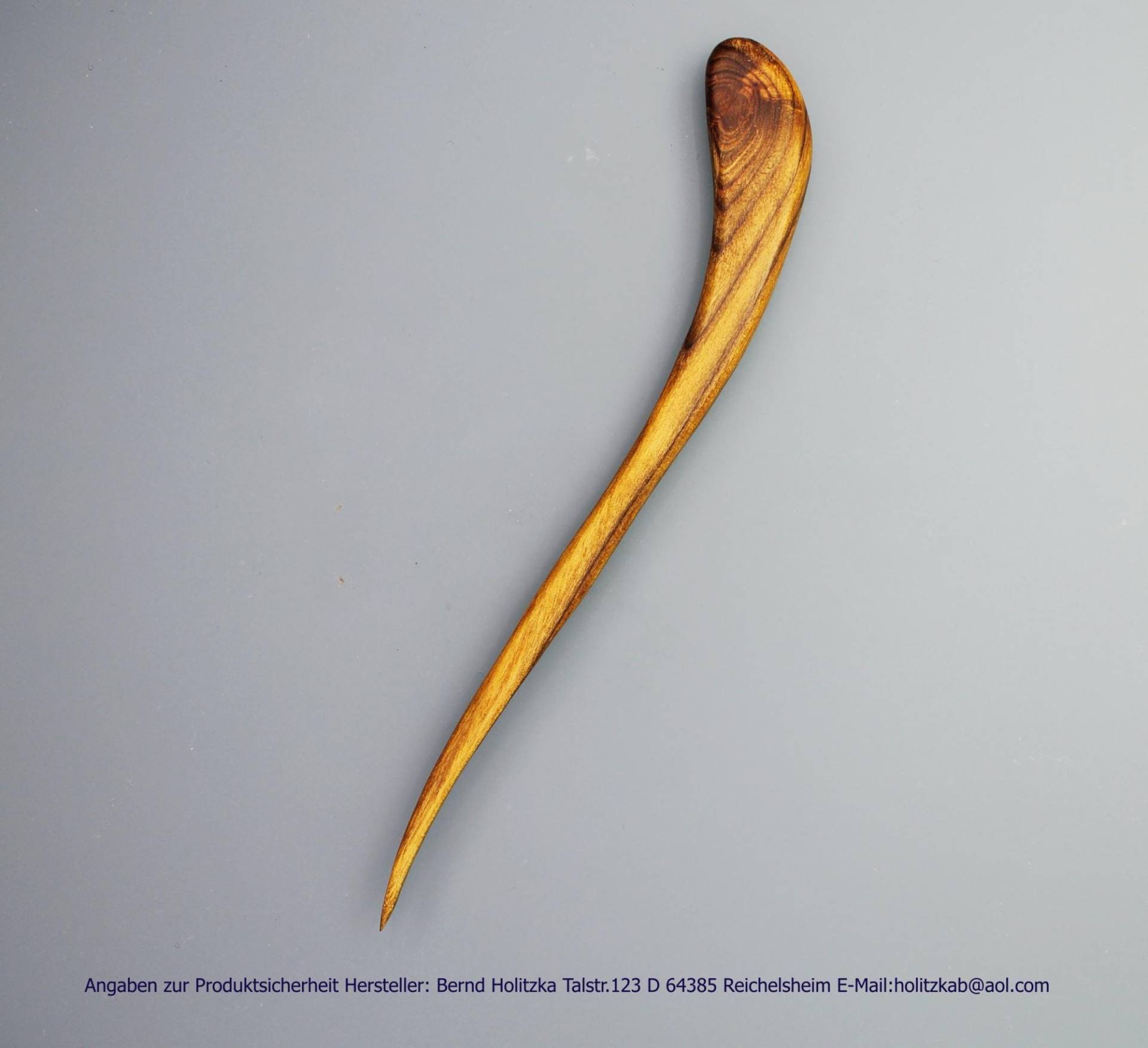 Holzschmuck Haarstab Art.nr.0306 von Holzschmuckunikate