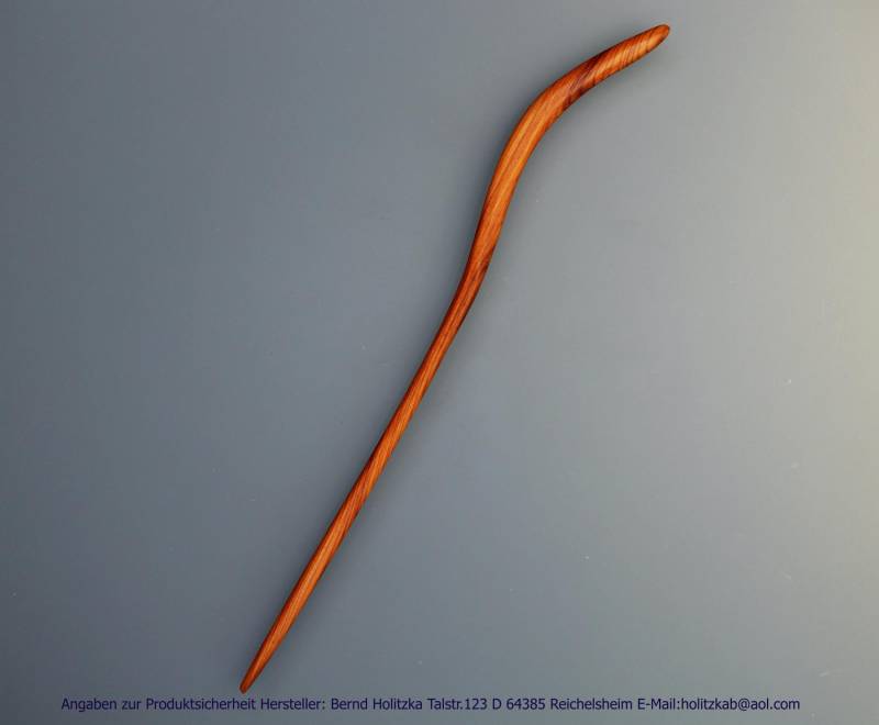 Holzschmuck Haarstab Art.nr.0306 von Holzschmuckunikate