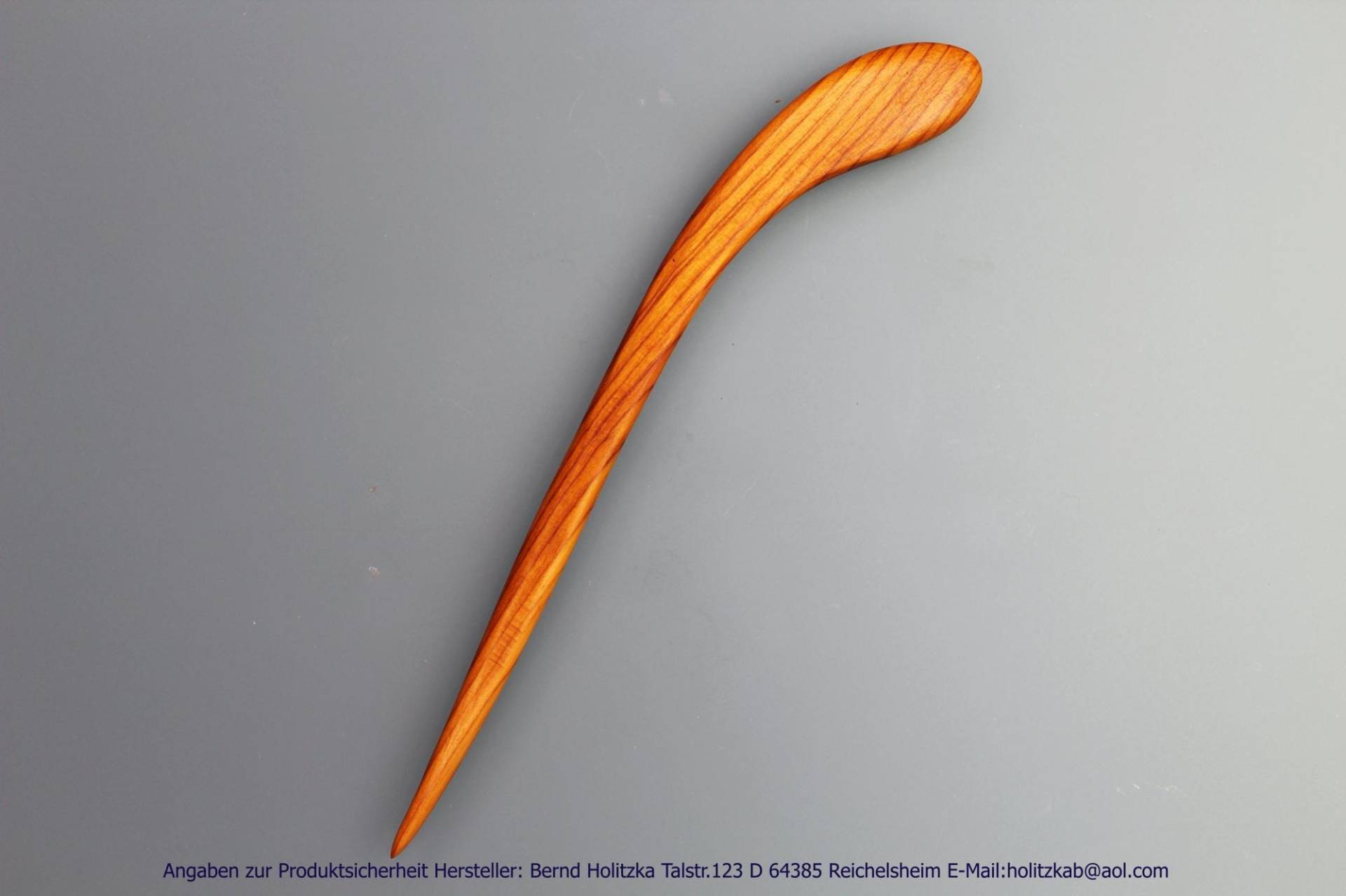 Holzschmuck Haarstab Art.nr.0306 von Holzschmuckunikate