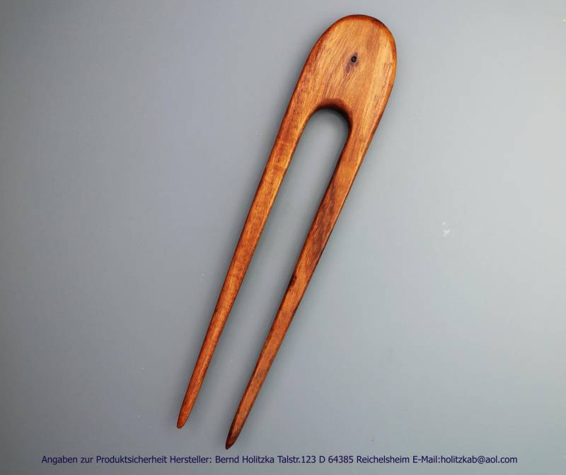 Holzschmuck Haarstab Art.nr.0307 von Holzschmuckunikate