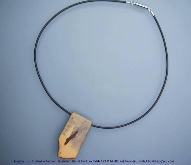 Holzschmuck Halsschmuck Art.nr.0401 von Holzschmuckunikate