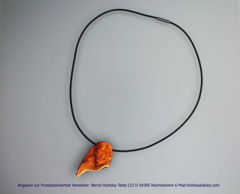 Holzschmuck Halsschmuck Art.nr.0401 von Holzschmuckunikate