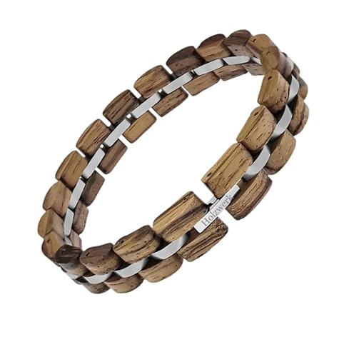 Holzwerk ALPSEE Natur Holz Armband für Damen und Herren Holzarmband Herrenarmband Damenarmband Braun Grün Einstellbar inkl. Armbandkürzer und Aufbewahrungsbox Holzwerk ALPSEE Natur Holz Armband für Damen und Herren Holzarmband Herrenarmband Damenarmband Braun Grün Einstellbar inkl. Armbandkürzer und Aufbewahrungsbox von Holzwerk Germany