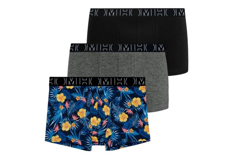 Hom Boxer Boxer Gino 2 mit einem breiten elastischen Bund und umlaufenden Markenschriftzug von Hom