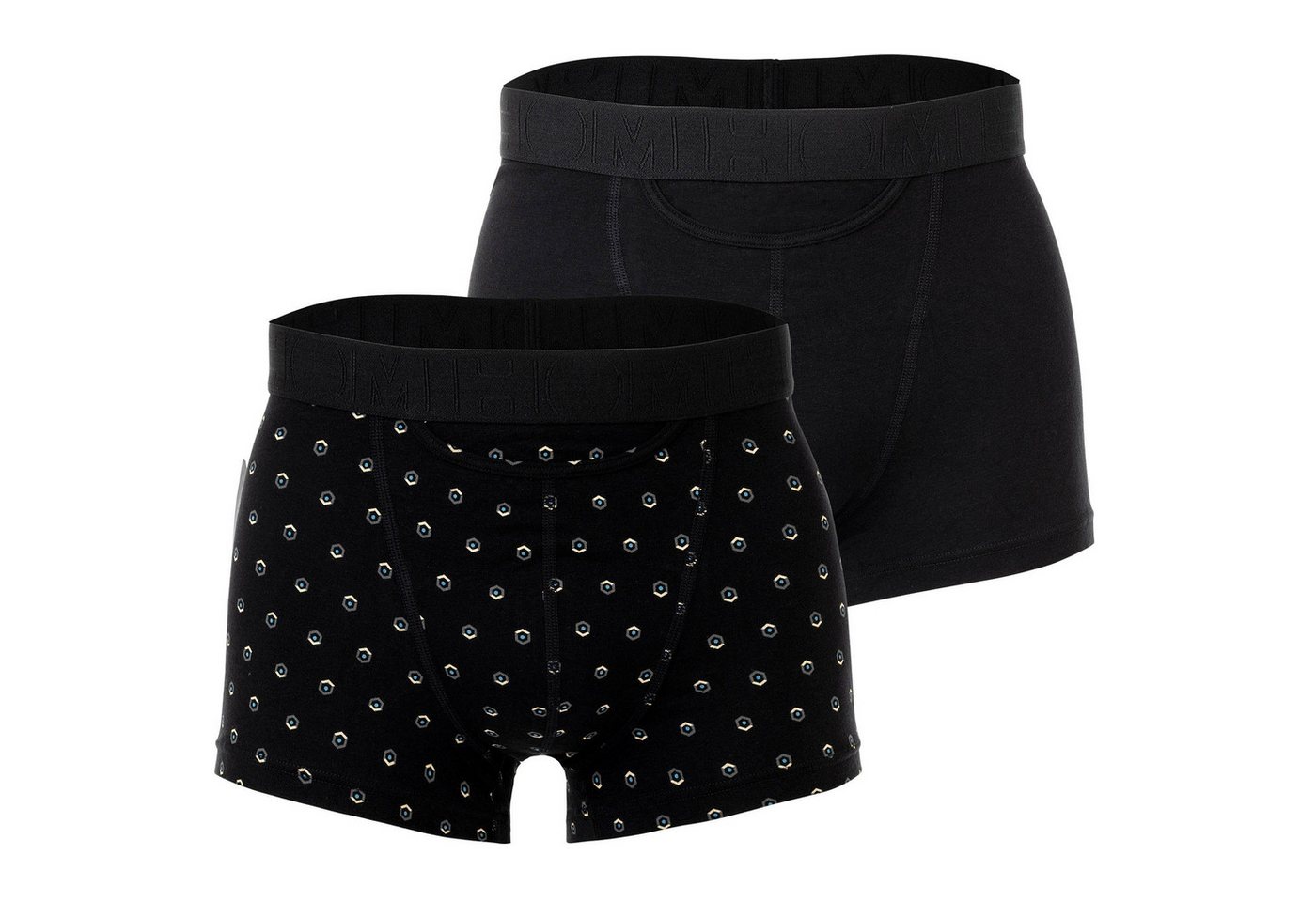 Hom Boxer Herren Boxershort 2er Pack Baumwollmischung (Packung, 2er Pack) Hom Boxer Herren Boxershort 2er Pack Baumwollmischung (Packung, 2er Pack) von Hom