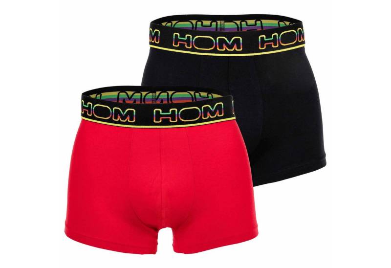Hom Boxer Herren Boxershort 2er Pack Baumwollmischung (Packung, 2er Pack) von Hom