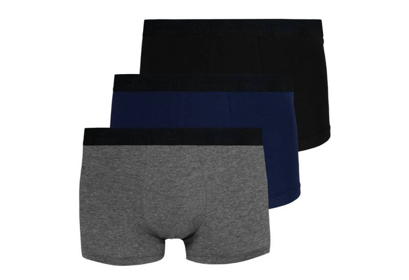 Hom Boxershorts Tonal mit Ton-in-Ton-Logo von Hom