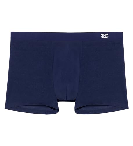 Hom Herren H-Fresh Comfort taillierter Boxer, Marineblau, XL von Hom