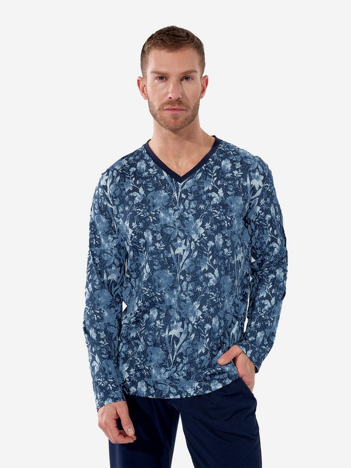 Hom Pyjama Compiegne Long Sleepwear (2 tlg) schlafanzug schlafmode bequem von Hom