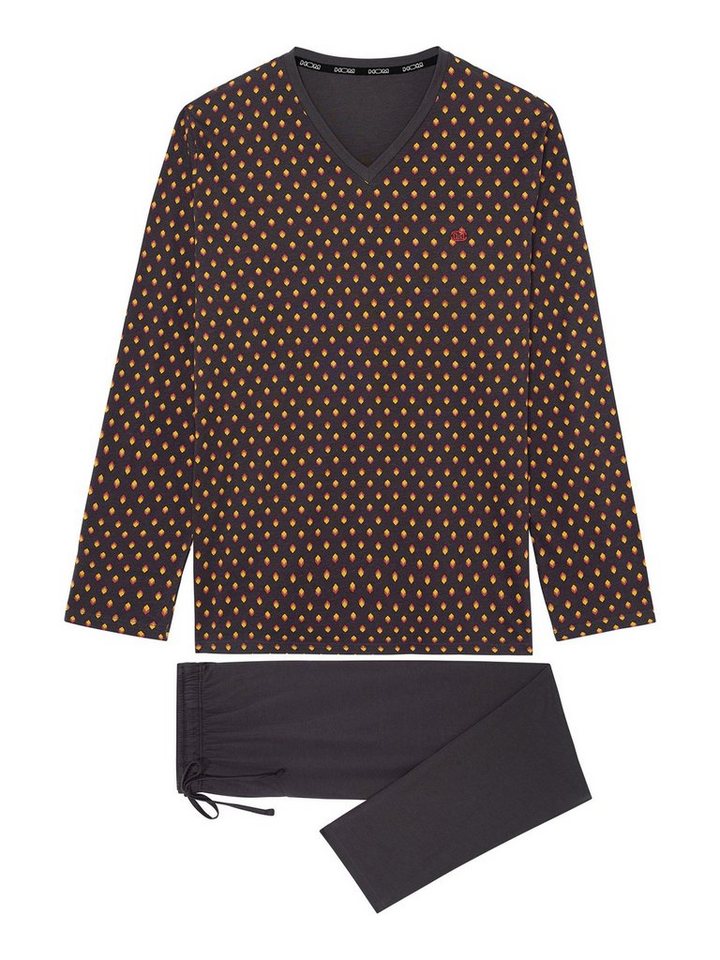Hom Pyjama Jegor (2 tlg) schlafanzug schlafmode bequem von Hom