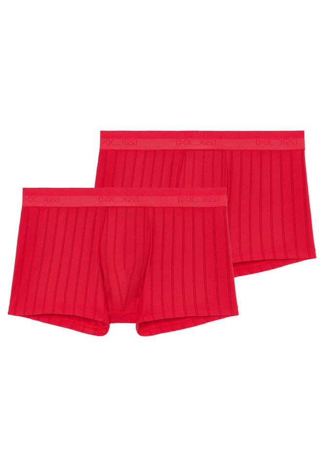 Hom Retro Boxer 2er Pack Chic (Spar-Set, 2-St) Retro Short / Pant - ohne Eingriff - Leicht transparent von Hom