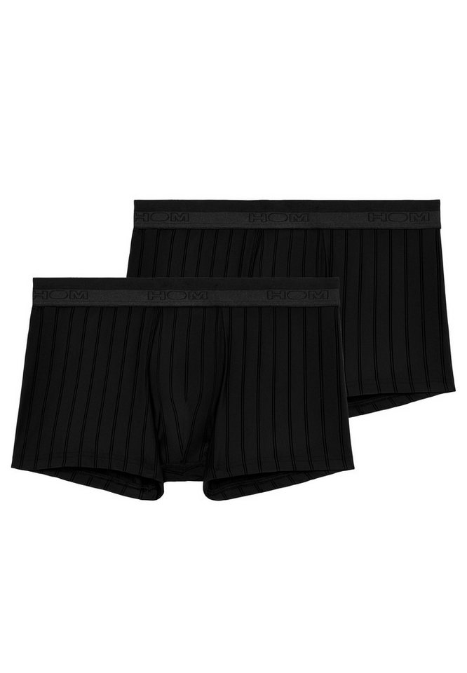 Hom Retro Boxer 2er Pack Chic (Spar-Set, 2-St) Retro Short / Pant - ohne Eingriff - Leicht transparent von Hom