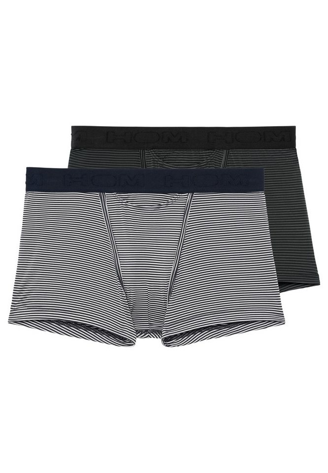 Hom Retro Boxer 2er Pack HO1 Simon (Spar-Set, 2-St) Retro Short / Pant - mit Eingriff - Blickdicht von Hom